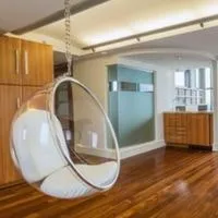 How to hang a chair from the ceiling