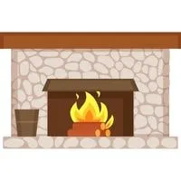 How to update a 1970s stone fireplace
