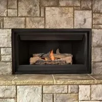 Replacing gas fireplace insert