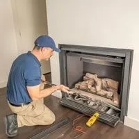 Replacing gas fireplace