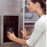 Water dispenser in fridge