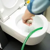 Slow water leak in toilet bowl
