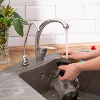 increase water pressure in kitchen sink