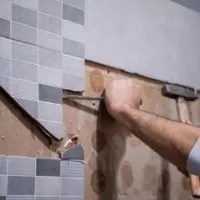 remove wall tiles without damaging plasterboard