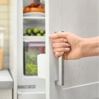 tighten refrigerator door handle