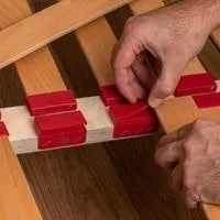 How to fix bed slats that keep falling