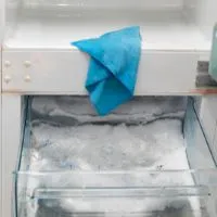 Remove and clean extra ice