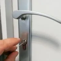 unlock a bedroom door without a key