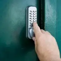 unlock a keypad door lock without the code